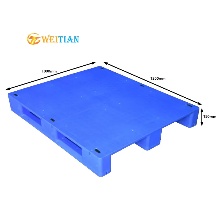 Durable warehouse nestable stacking pallet heavy duty rack stainless steel HDPE hygienic plastic Pallet