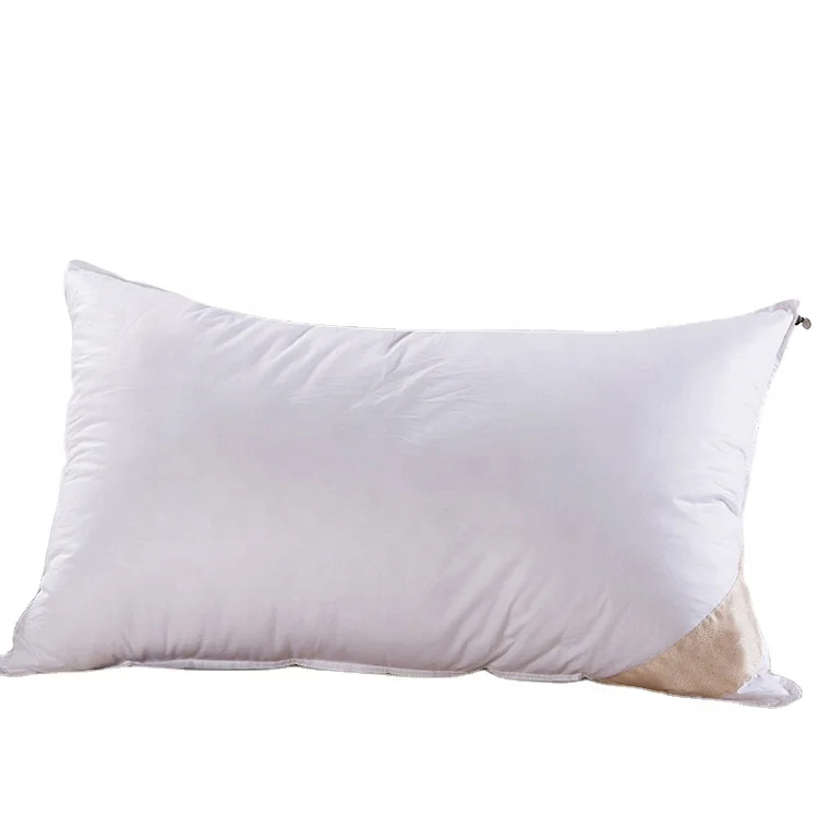 Wholesale Hotel Polyester Pillow Custom  Size  Polyester Or Cotton Fabric Polyester Filling Bed Pillow