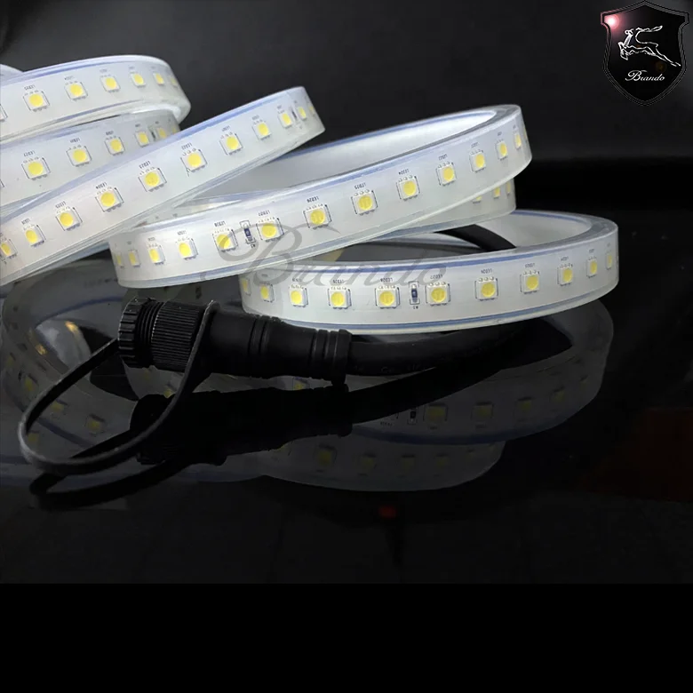 BRANDO Sauna Flexible LED Light High voltage BO-SL72-220V(A)  flexible circuit board LED Red Tape LIght in Tunnel
