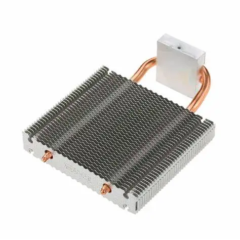 High-Dissipation Projector Heatsink Aluminium with Copper Pipe Anodized Black Surface Mosfet Brass Heat Sink