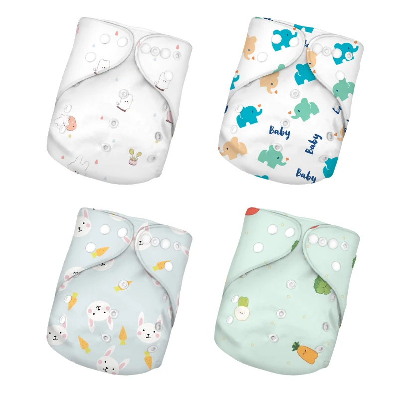 EASYMOM Hot product Newborn bamboo cloth diaper Adjustable reusable washable pocket cloth baby diaper