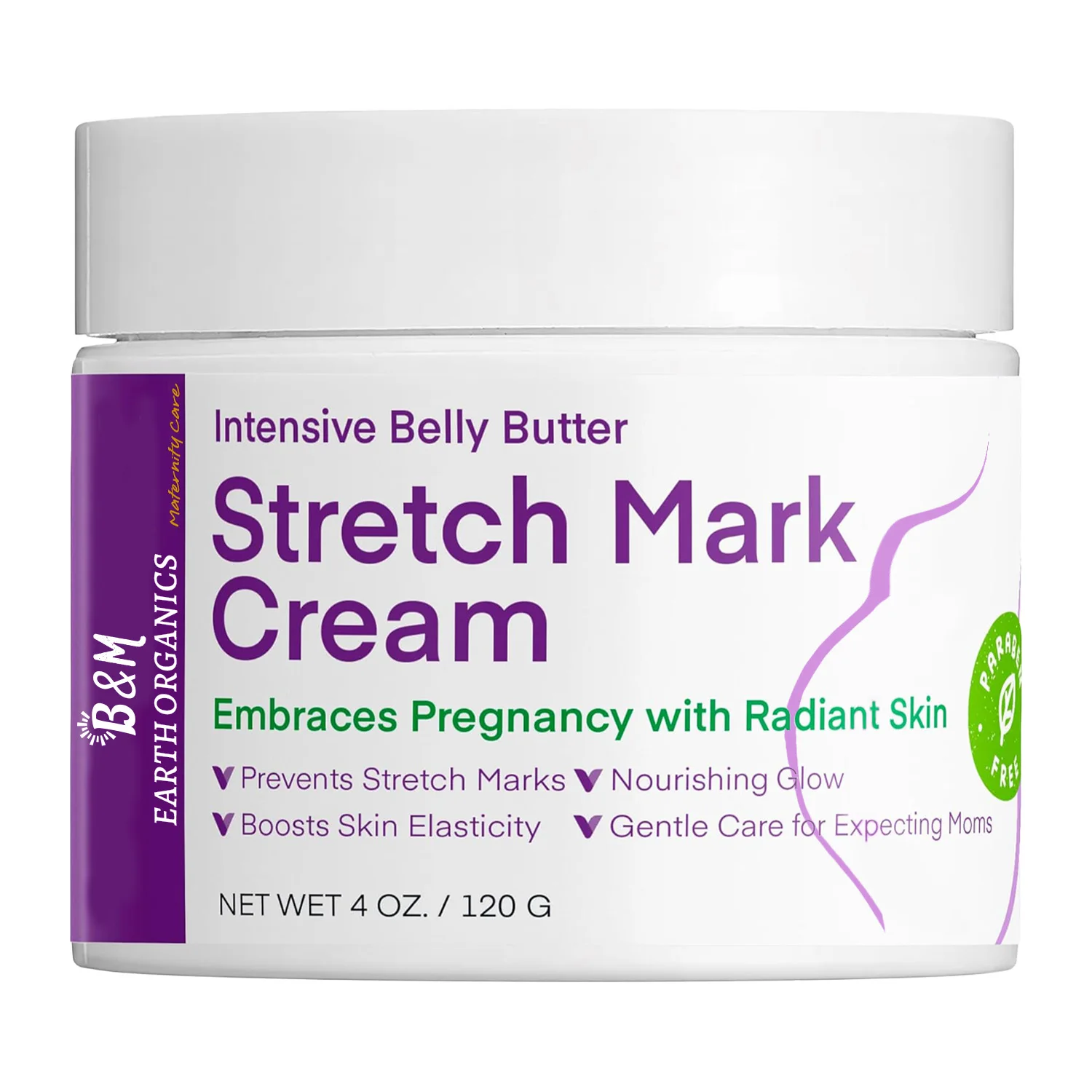Stretch Mark Cream for Pregnancy Stretch Mark Treatment Belly Butter For Pregnant Massage Lotion Maternity Stretch Marks Scar