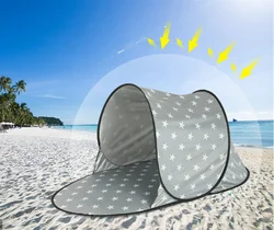 Folding Waterproof Sun Shelters Beach  Tent