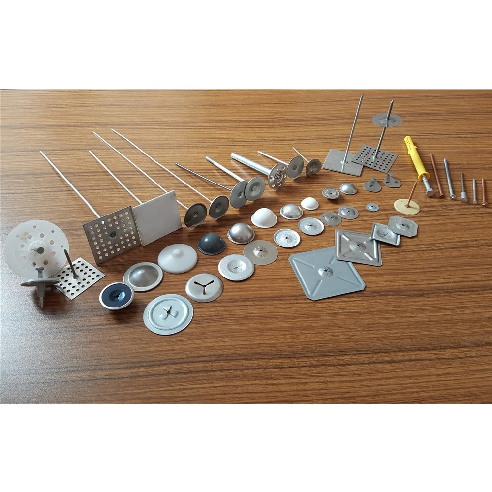 All Kinds Of Support Hanger spindle Metal Insulation Pin Fasteners Fixing Rock Wool plate