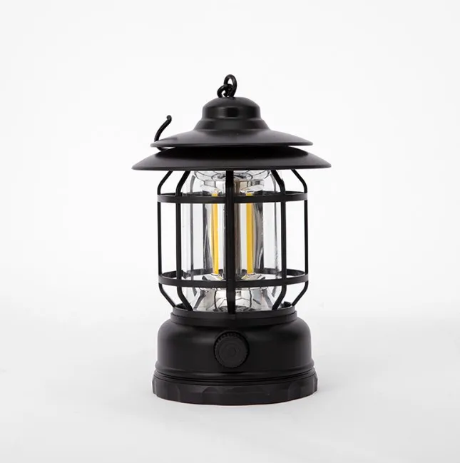Outdoor camping atmosphere hanging lights tent ceiling lighting horse LED hanging lantern camping lights