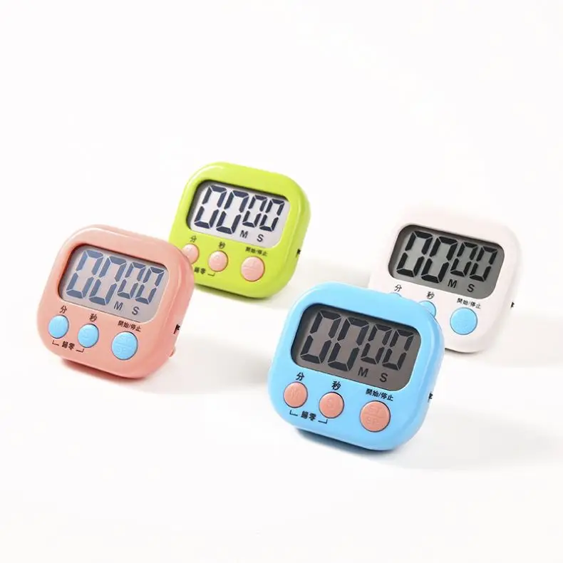 Kitchen Baking Timer Student Alarm Clock Timer Small Alarm Clock