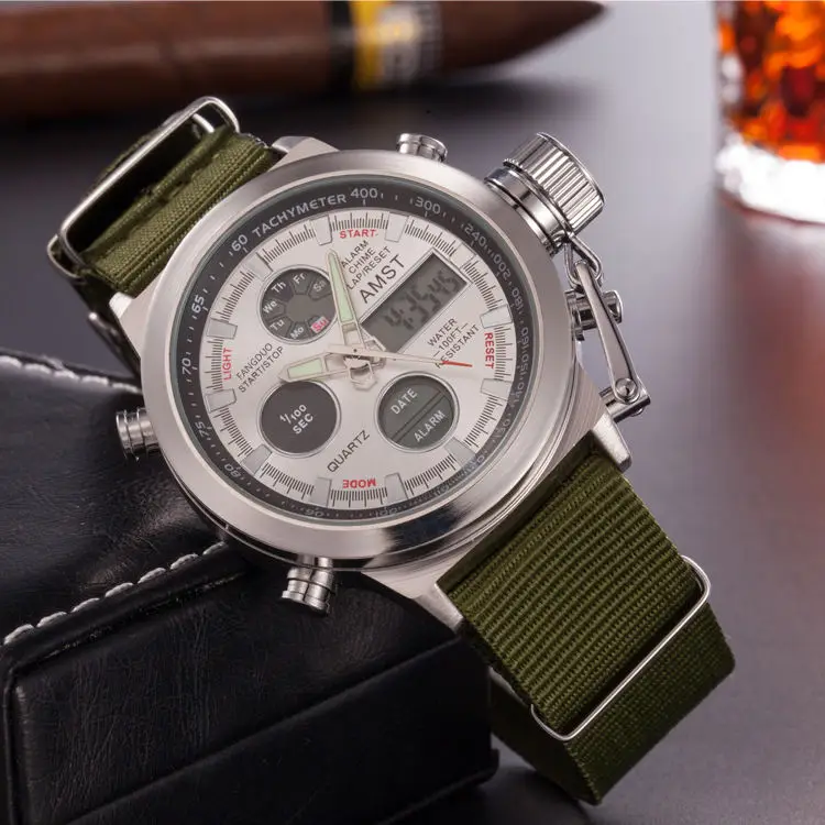 Luxury Waterproof Sports Electronic Watches - Fashion Minimalist Wrist Watches for Men