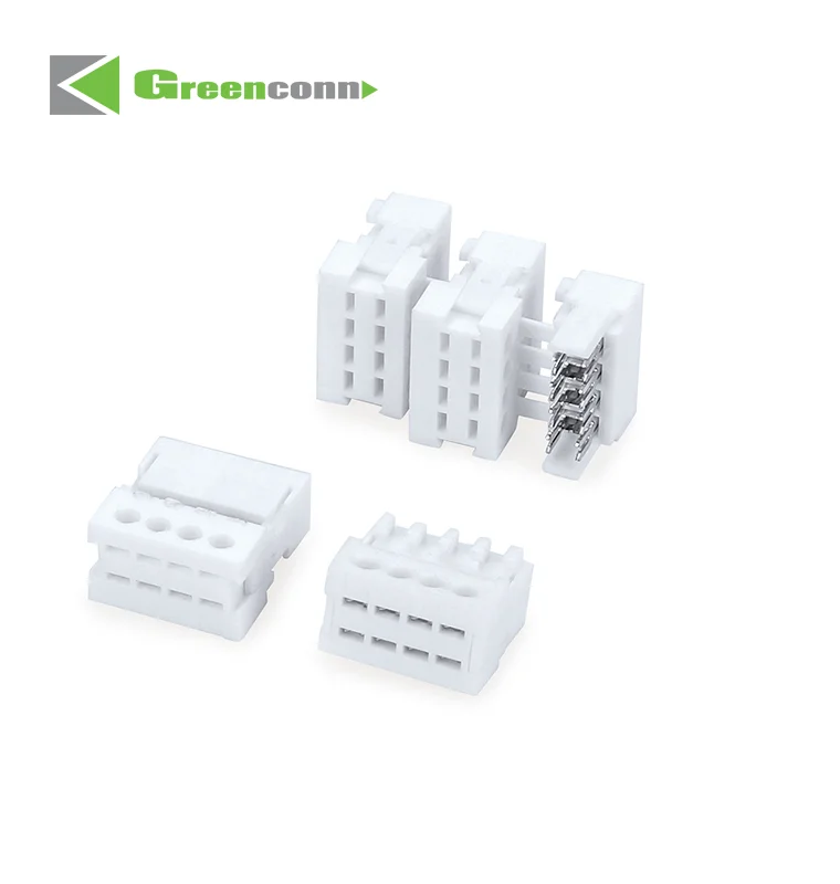 wire to board Rastlink 2.50mm Single Row Female connector RAST IDC  connector locking mechanisms r idc male connector