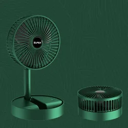Portable and Foldable Standing Desk Table Fan,Tower & Pedestal Fans Personal Bedroom