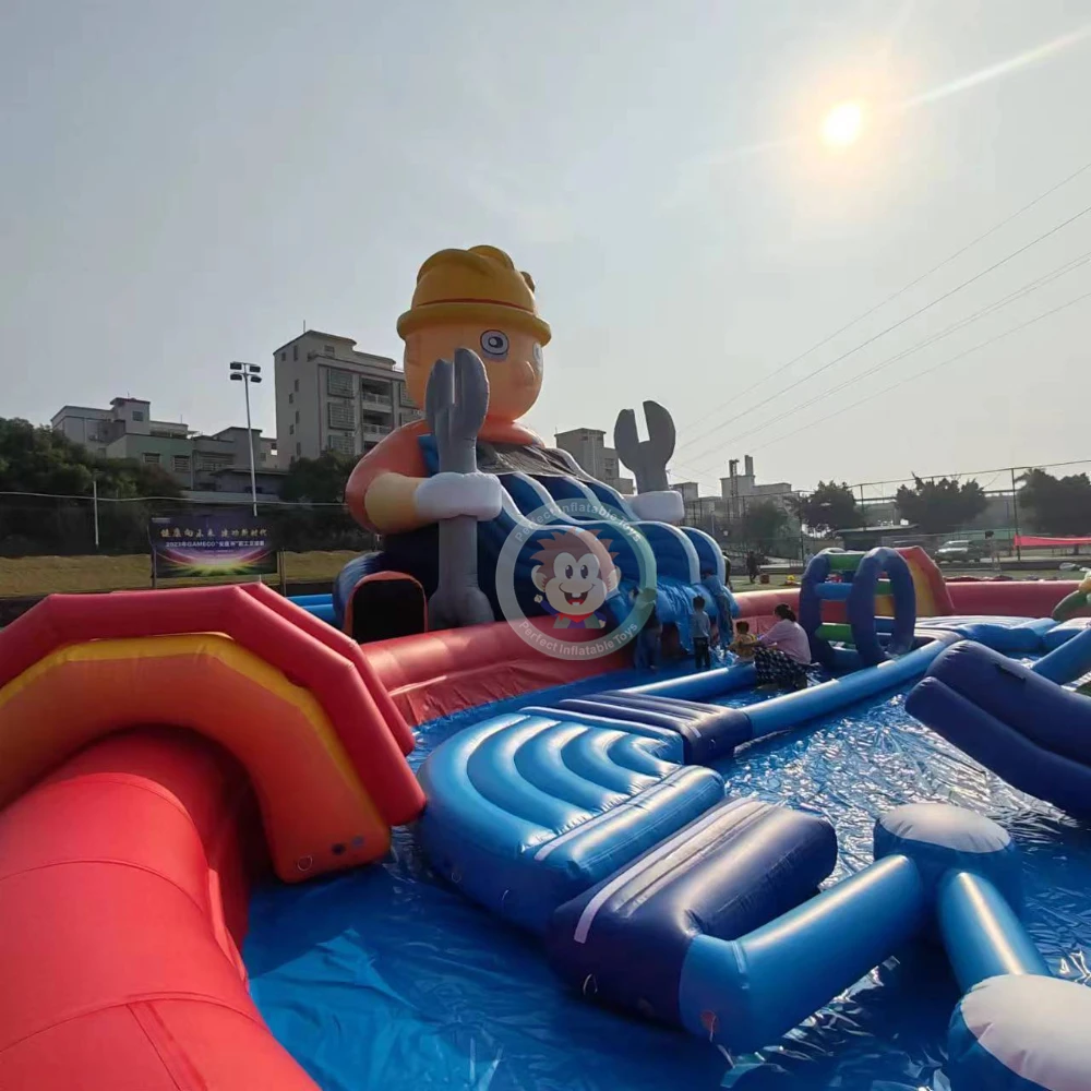 pools swimming outdoor inflatable swim pool water slide inflatable kids outdoor water play equipment park inflatable