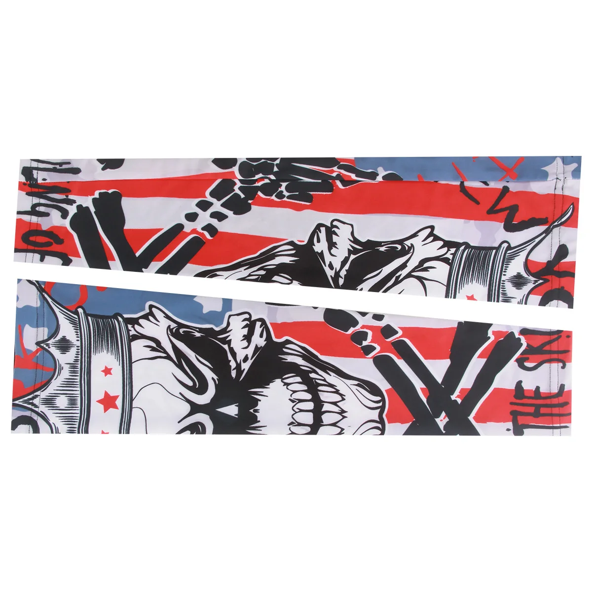 Sublimation Custom Logo Protective Non Slip Compression Fishing Cycling Sports hombre Hand Cover Arm Sleeve Cover