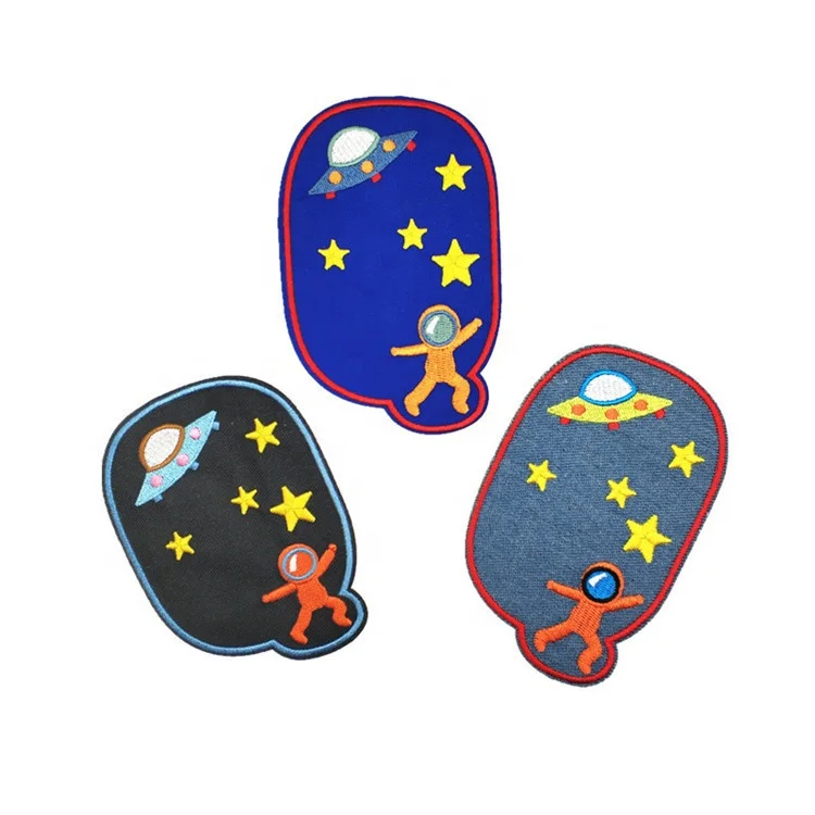 
High-quality Embroidered Sew or Iron-on Patch for Clothing Accessories 