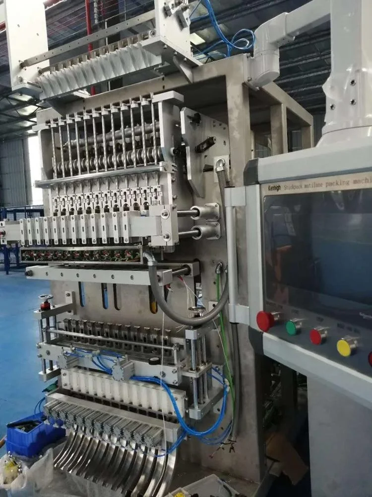 Small Capacity Multi-lane Honey Ketchup Chilli Sauce Mouth Wash Stick Pack Sachet Filling Packaging Machine