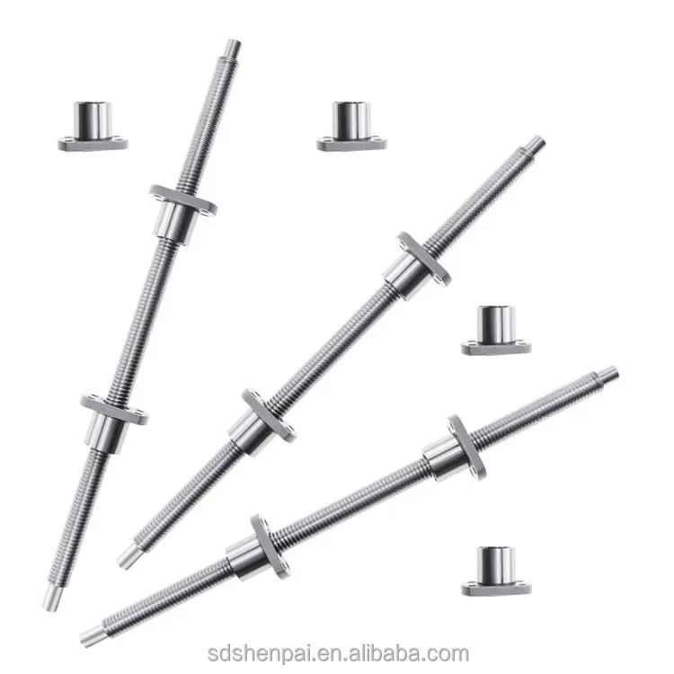Factory Supply Competitive Price C7 Precision Rolled ball screw Quality and Functionality Guaranteed for cnc machine 3D printer