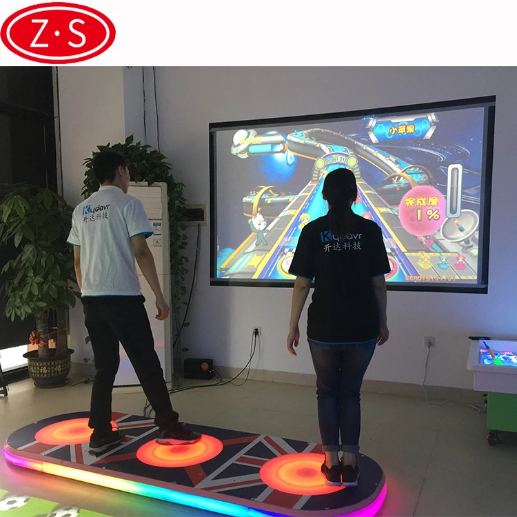 
Commerical interactive projector games interactive jumping game machine for kids 