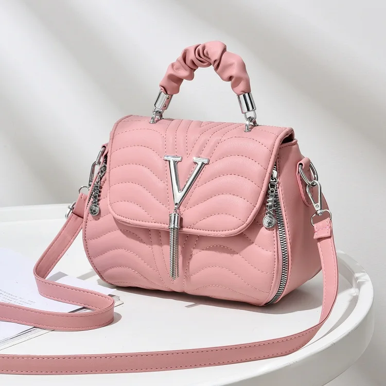 2021 China factory wholesale on sale ladies purse famous brands shoulder bag pu leather handbags for women