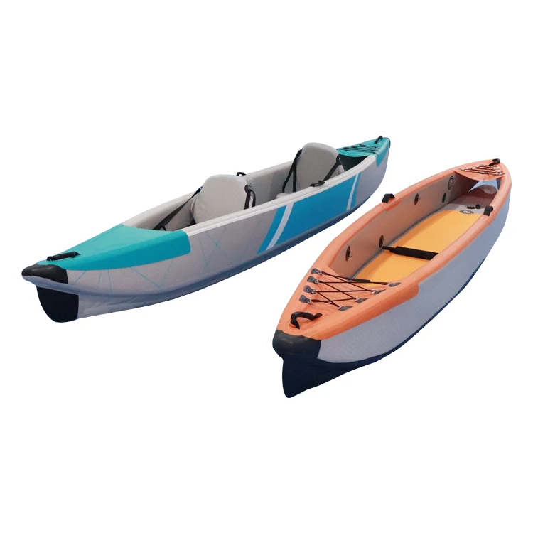 Wavefun 2021 High Quality Kayak New Inflatable Single Seat Kayaks Drop Stitch Kayak