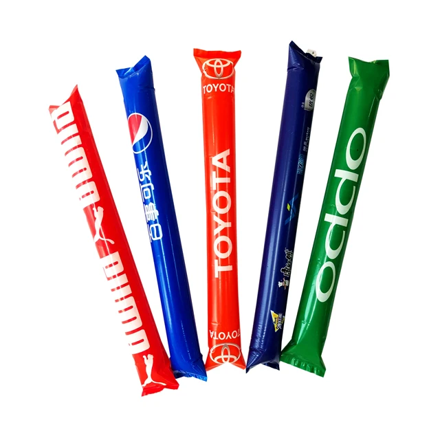 custom printed inflatable balloon cheering sticks