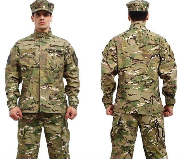 Wholesales Men Gender Army Combat Shirt Camouflage Suits Military Uniforms