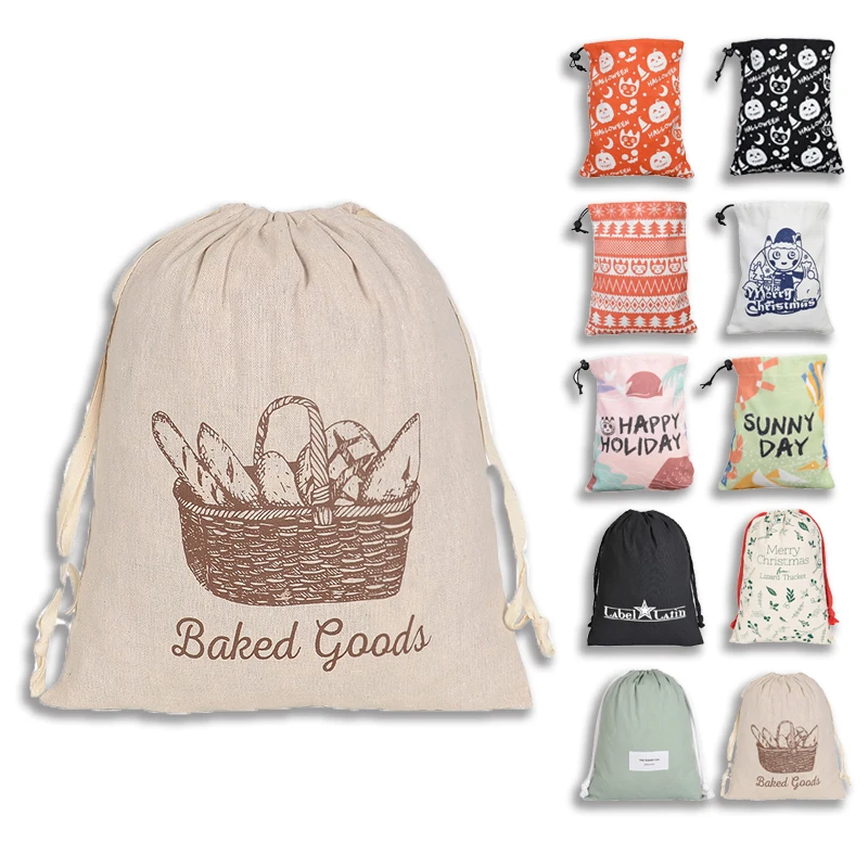 Лидер продаж, Подарочная тканевая упаковка High King, экологически чистый Хлопковый мешок для пыли и обуви, муслиновый мешок для стирки на шнурке