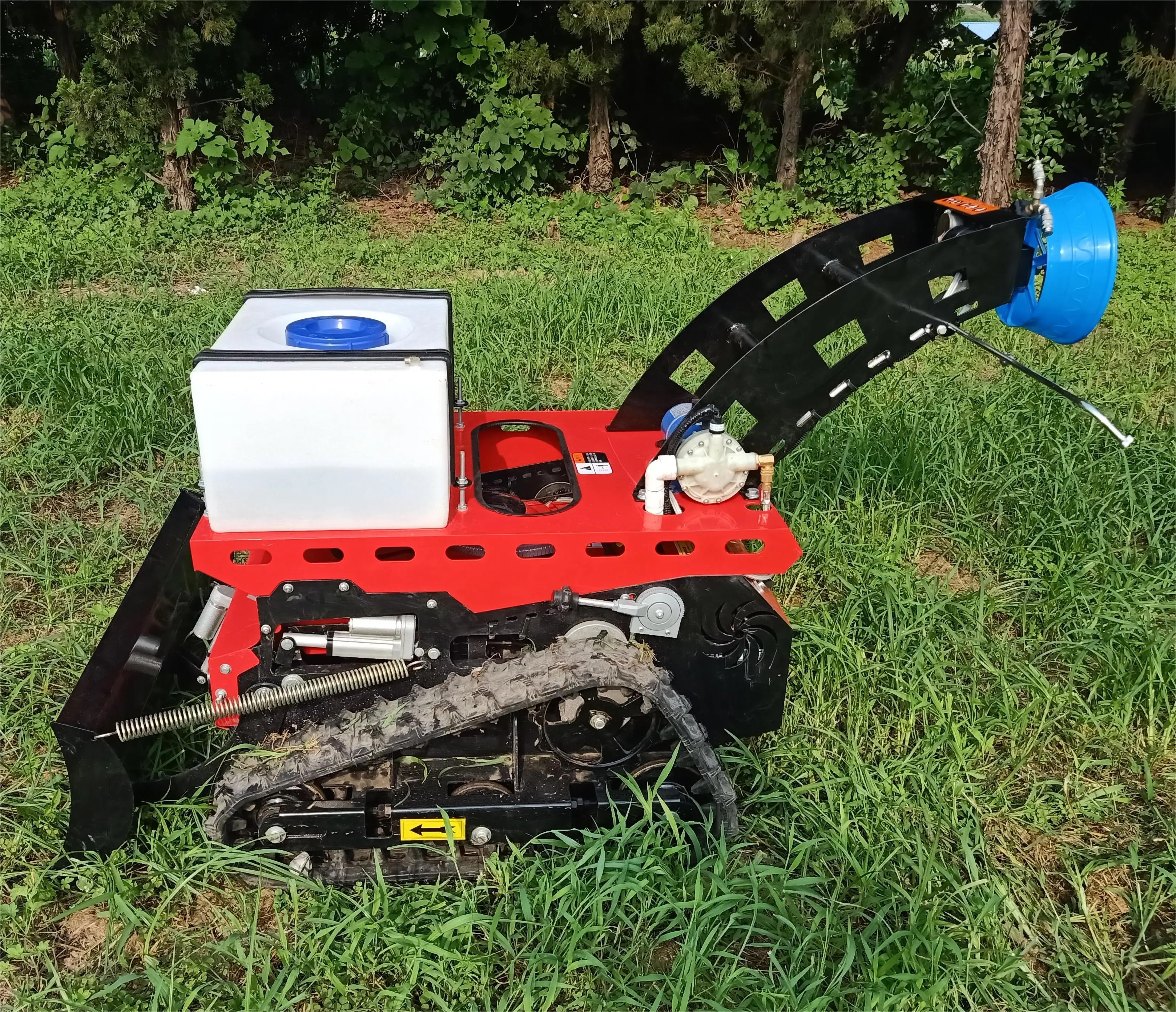 Zero Turn Mowers Big Cutting Width Grass Cutter Automatic Tractor Robot Lawn Mower for Agricultural