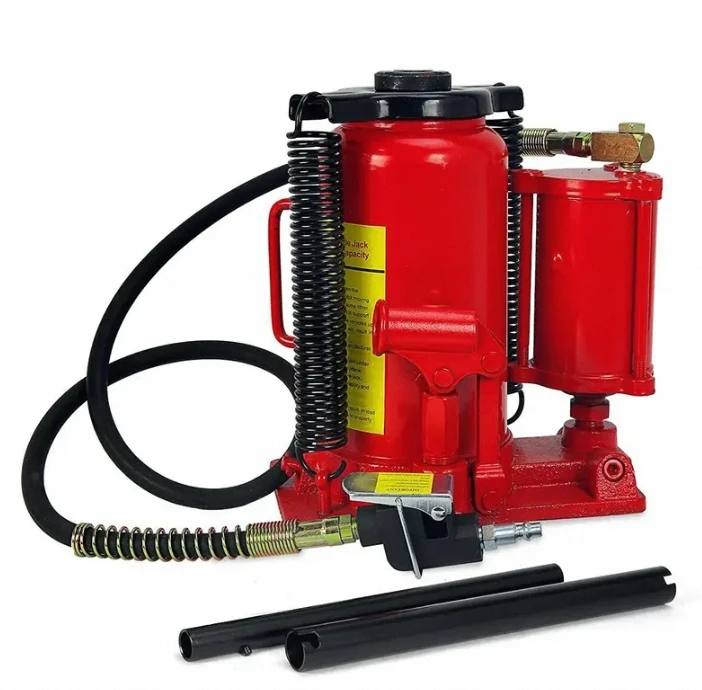 high quality 20 Ton hydraulic air jack Big red color for car form factory air bottle jack 50 ton jack