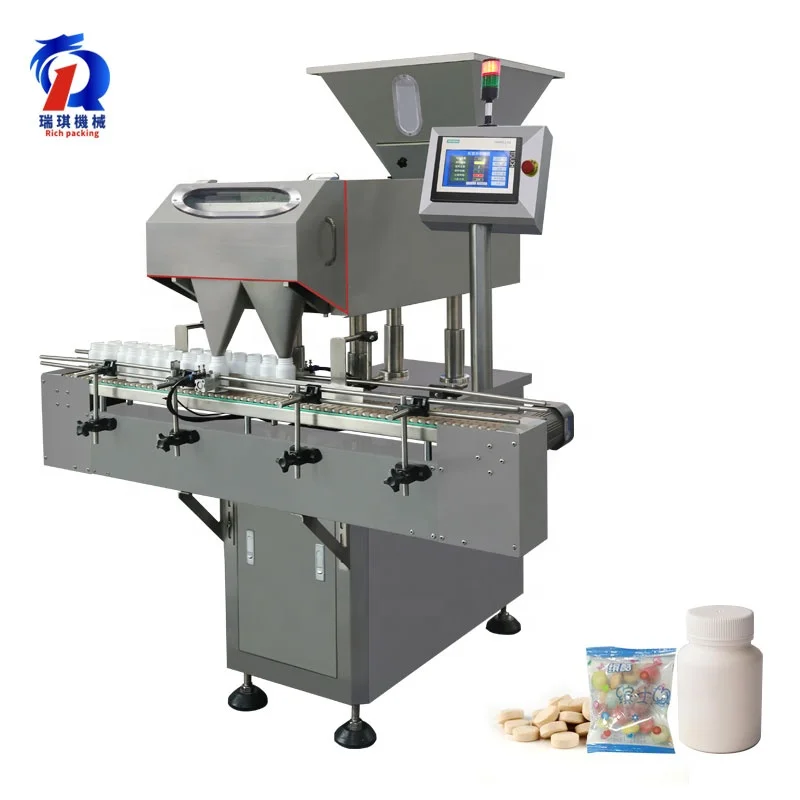 High Stability Quail Egg Counting Machine Automatic Counter Bottling Machine For Tablet Capsule Size 4#
