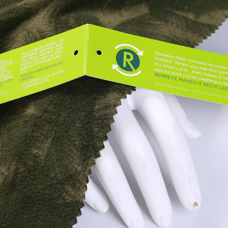 Теплое и удобное флисовое полотно из микрофибры с принтом на заказ для зимы