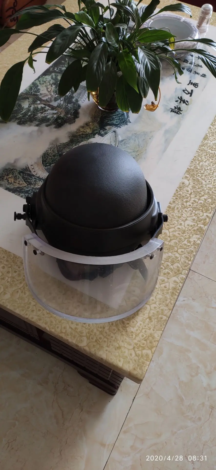 NIJ Level IIIA 9mm .44Magum Face  Mask NIJ Level III Face NIJ Level IIIA Face Shield NIJ Level IIIA Face Helmet Visor