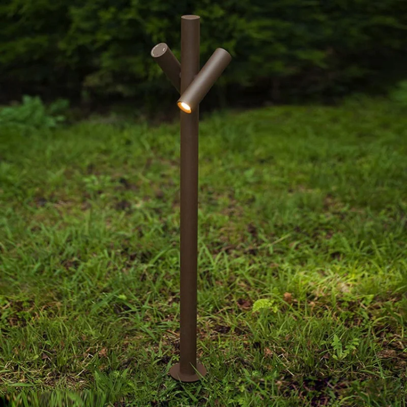 Lumind Lawn lamp courtyard high pole light garden villa park landscape waterproof courtyard lamp outdoor rotating lamp