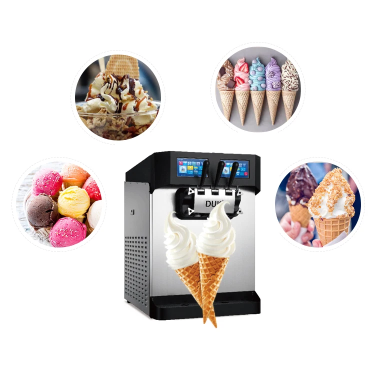 Машина для приготовления мороженого Icecream мини-машина мягкого