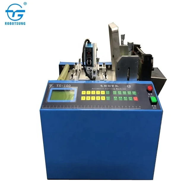 Automatic CNC Hot and Cold Knife Rubber Band Elastic Cord Tape Elastic Hair Band Cutting Machine