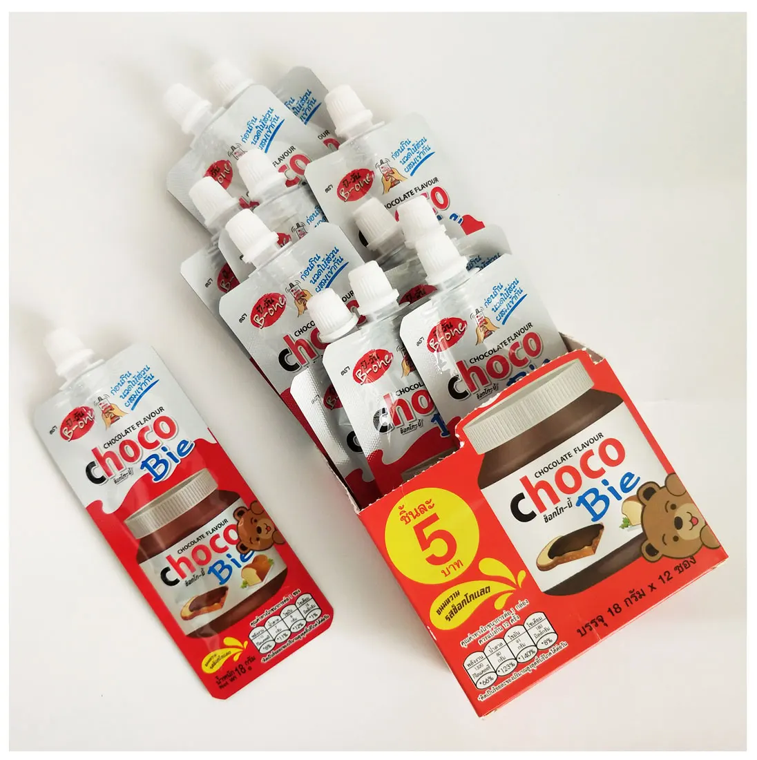 Chocolate Flavor Choco Bie 18G*12PIECES*12BOXES