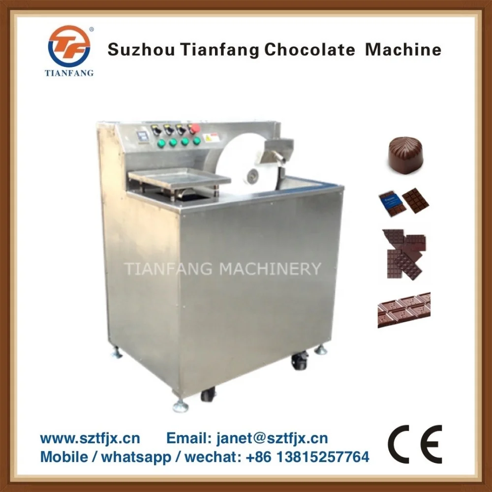 
small manual chocolate tempering and moulding machine with vibration table 