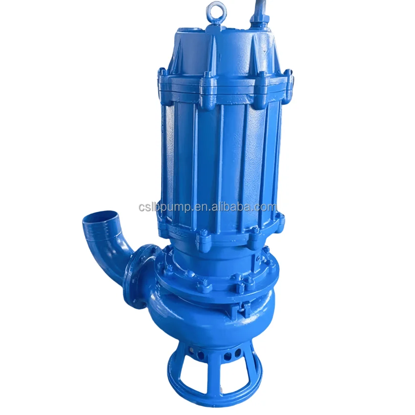 Customized efficient submersible pump, mining slurry pump, river cleaning with agitator