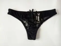 LUBUNIE Cheap good quality women sexy lace g-string transparent panties