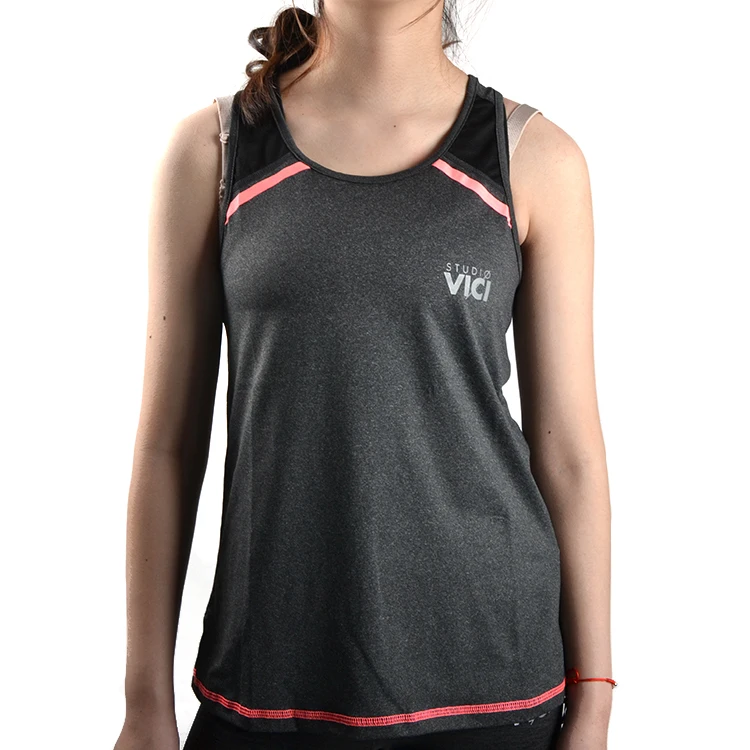 Новая укороченная майка для занятий йогой, майка из полиэстера и спандекса для женщин