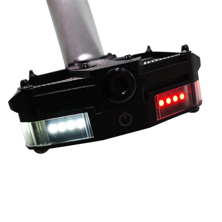 Hot sale Axle Sealed Bearing Security Pedal For Mountain Bicycle with led light safty warning light