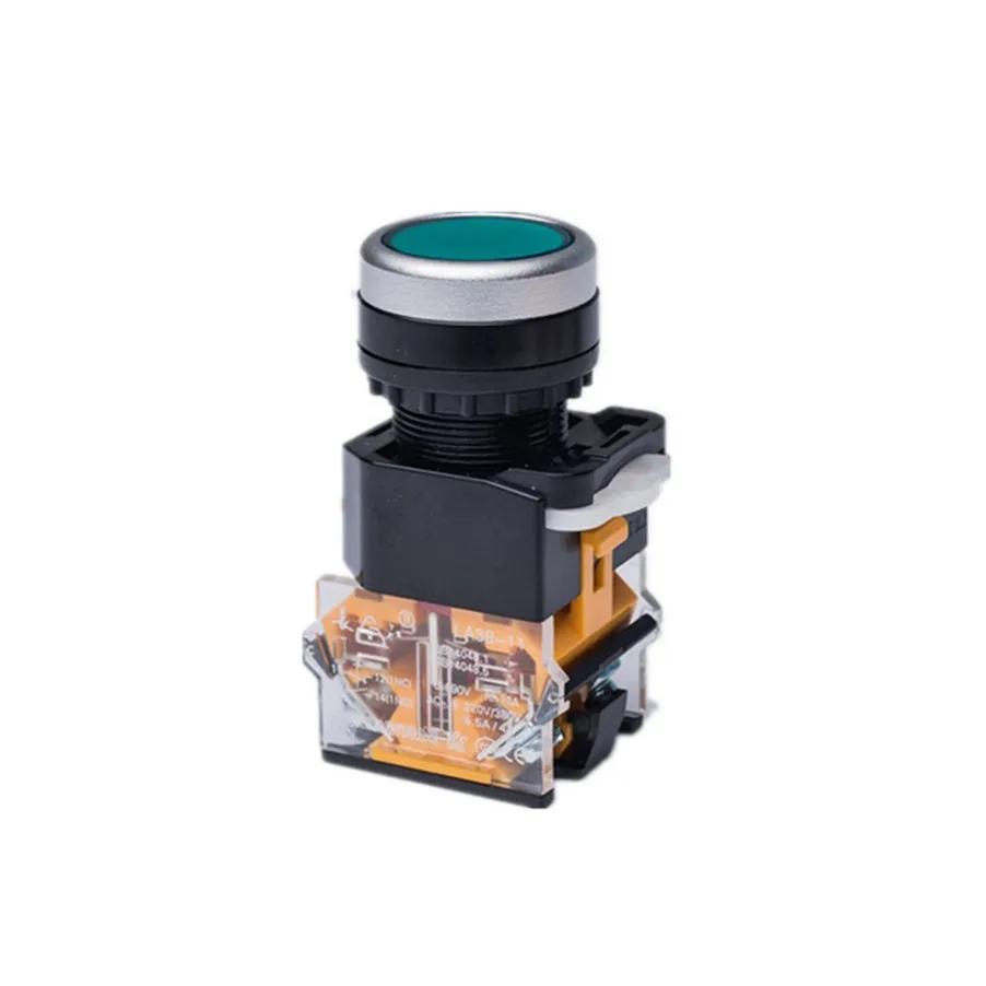 LA38 series diameter 22mm ACDC 12v 24v 48v latching push button switch