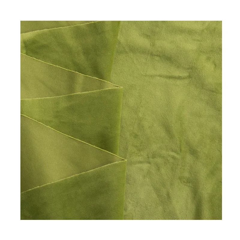 
Hot sale polyester holland velvet fabric 