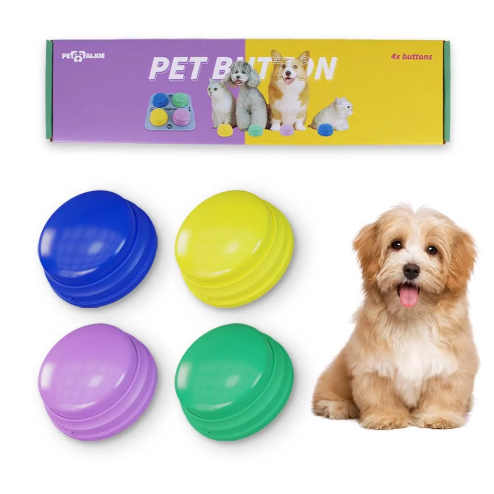 Лидер продаж Заводские поставки цена зуммер записываемые кнопки для обучения собак