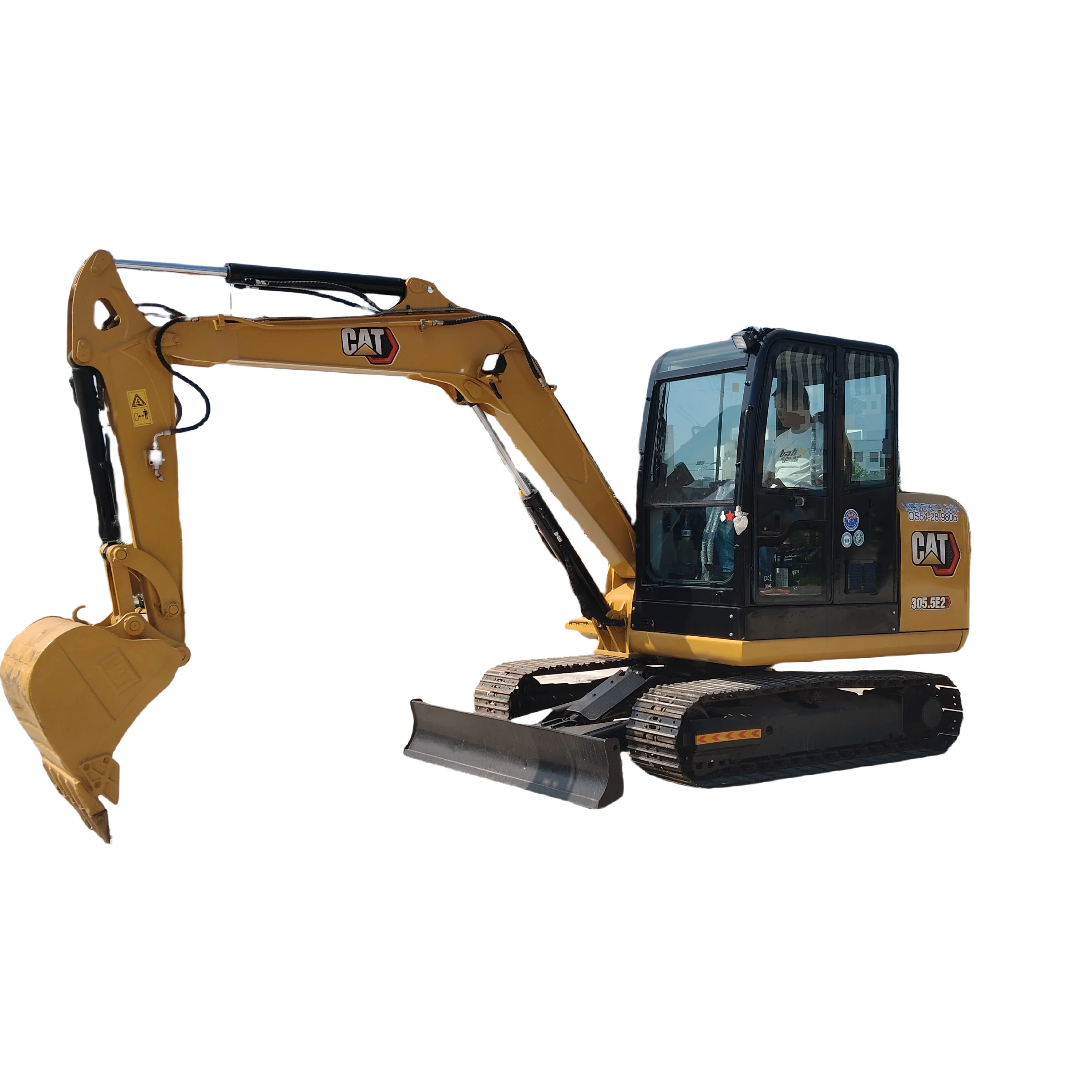 Гусеничный экскаватор Caterpillar CAT 305.5E почти новый из Японии гусеничный 305 5 на складе