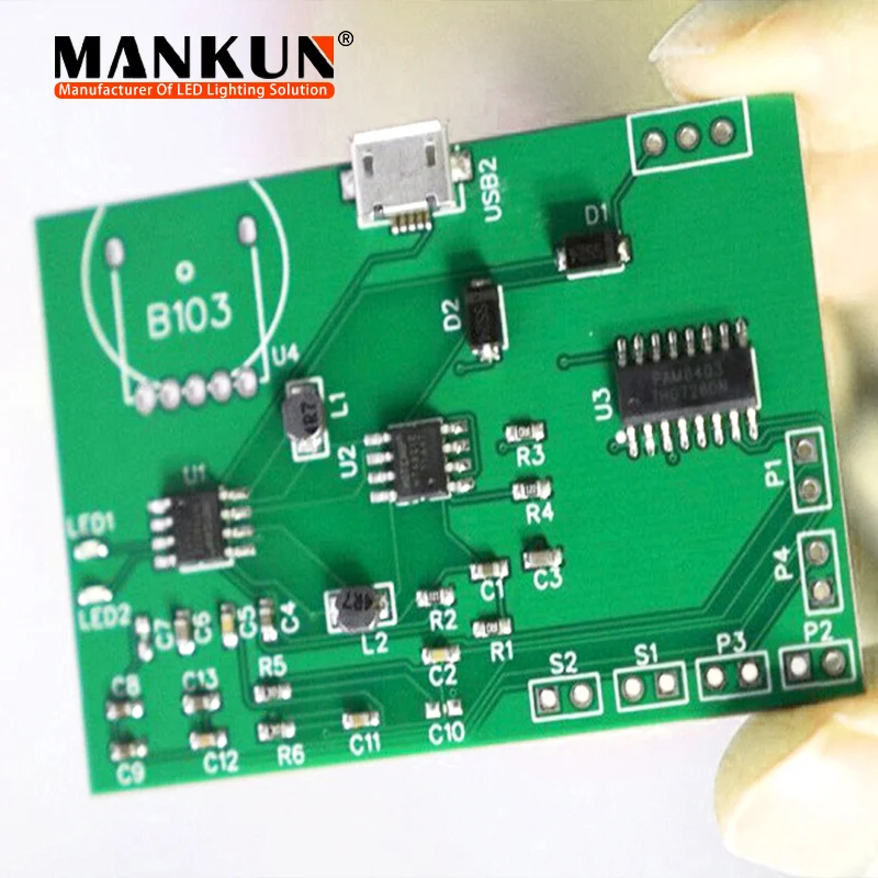 Custom Smart Makeup Mirror 12V Tricolor Capacitive Touch Switch led Touch Dimmer Sensor Switch
