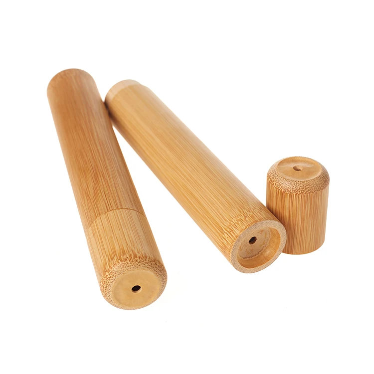 Organic Bamboo Toothbrush Reusable 100% Biodegradable Natural Wooden Handle Hotel Travel Bamboo Tooth brush Case