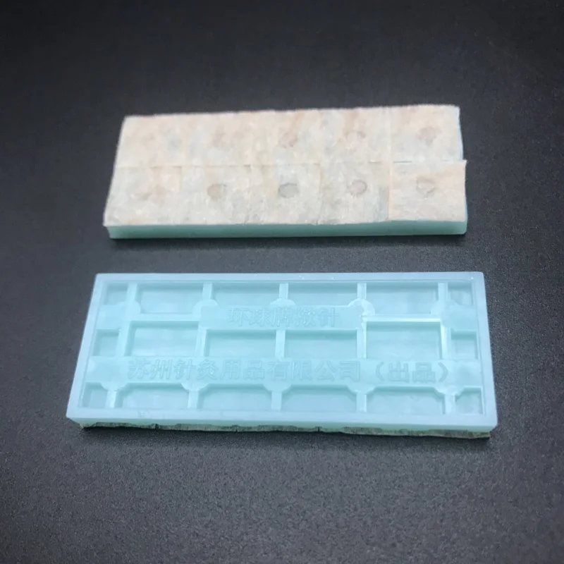 100Pcs Huanqiu Disposable Sterile Press Needles 0.25x1.3/0.22x1.5mm for Ear Acupuncture Body Safety Single Use