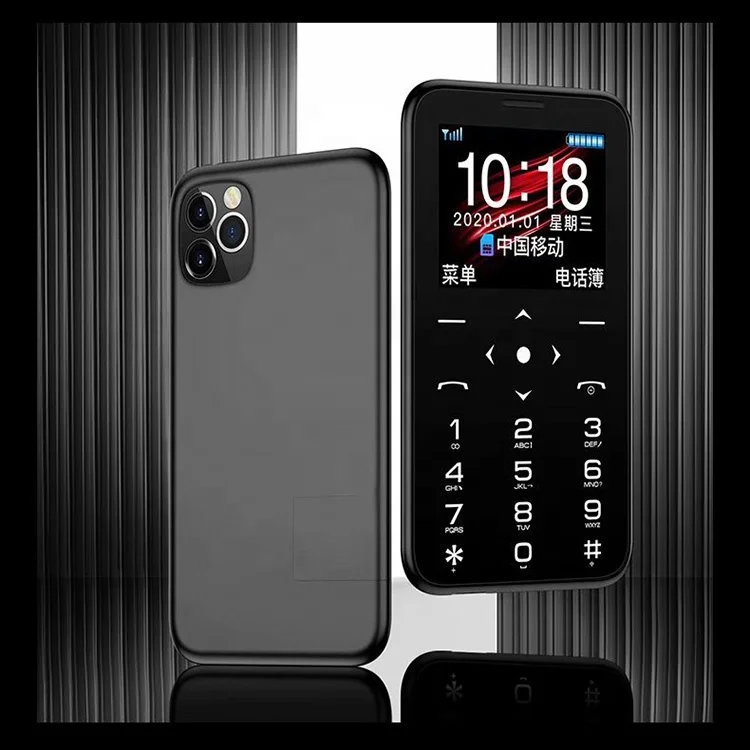 
wholesale hot style ultra thin small camera phones Soyes brand 7S+ Bank card mobile phone 