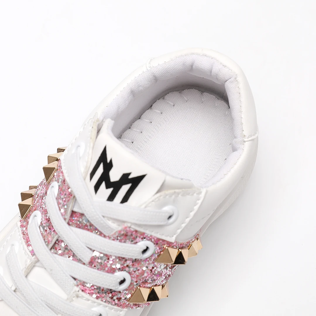 Customizable Children s Fashion Skateboard Shoes for Boys and Girls Aged 6-14 Comfortable Outdoor Black School shoes for kids