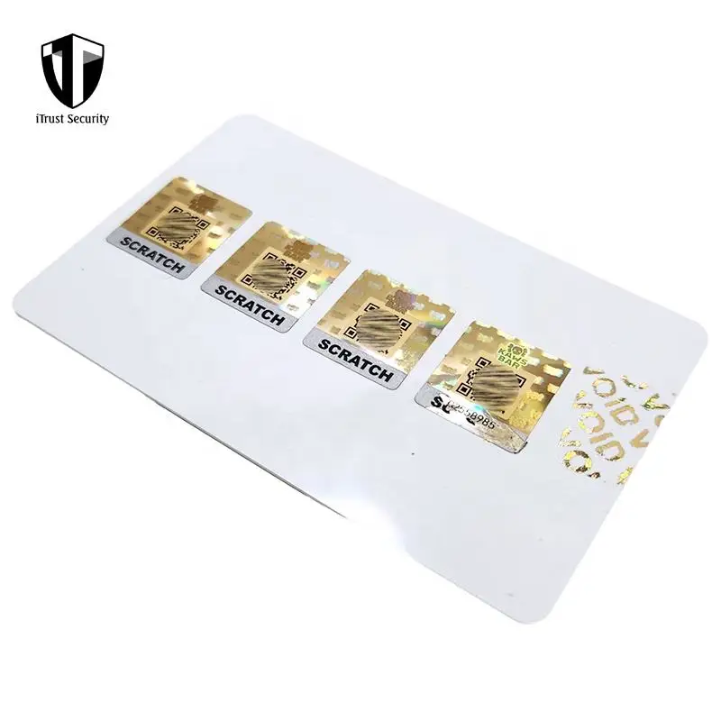 Exclusive Customised Stickers Packaging Qr Code Sticker Packaging Sticker Custom Logo for Any Scenario As