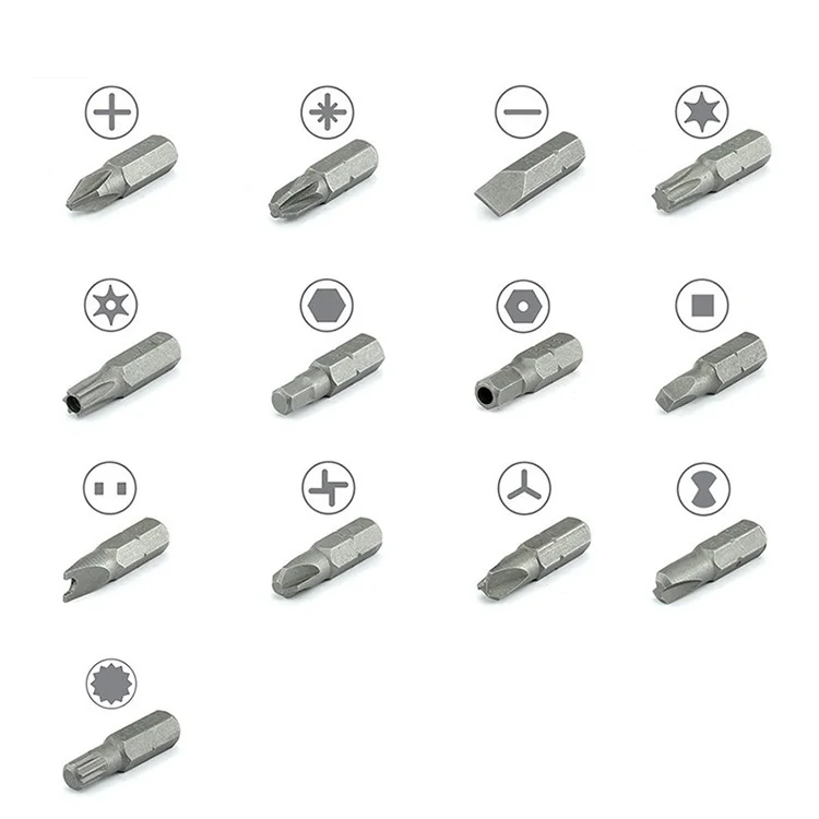 100PCS screwdriver bit set socket set Power Tool Combination Kits