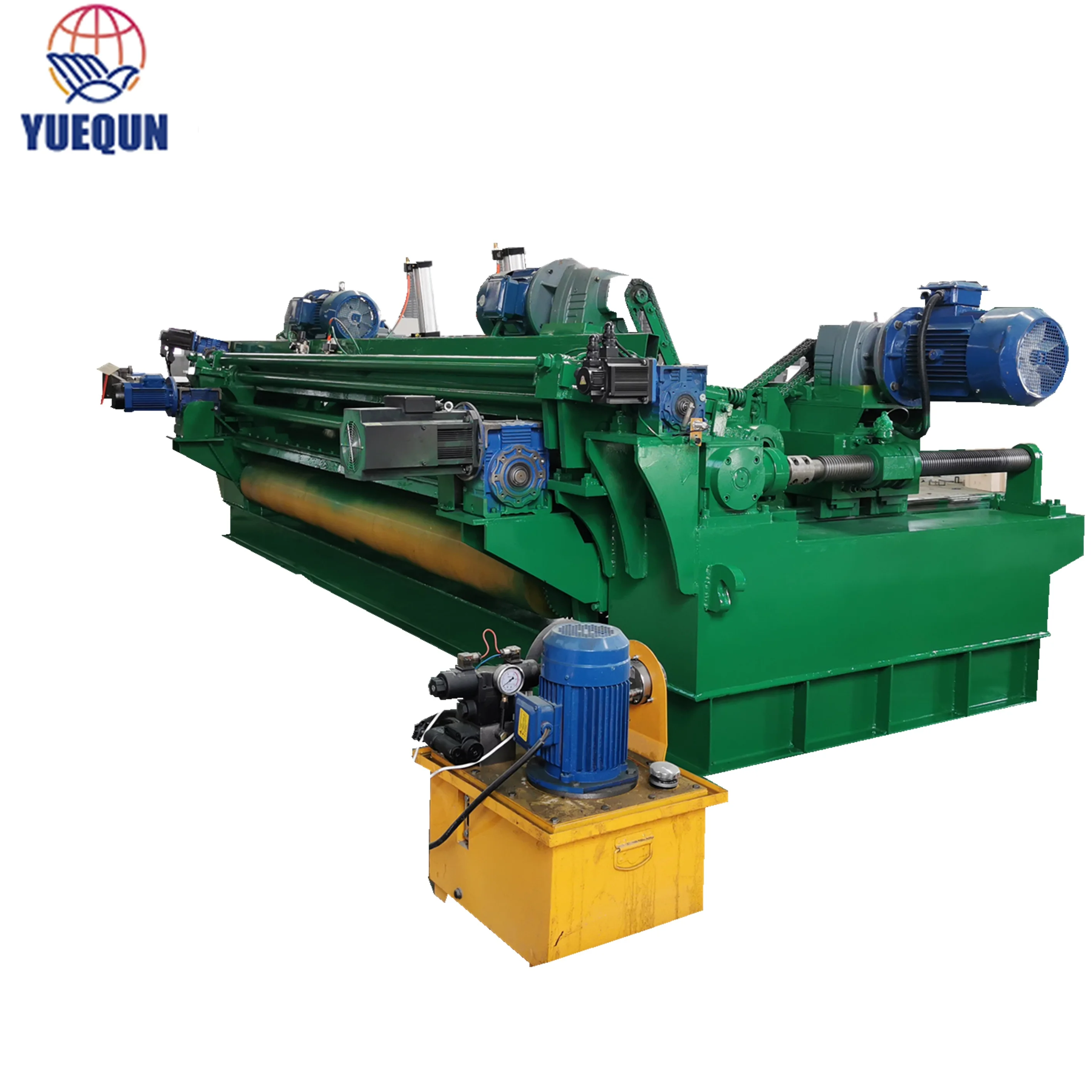 Heavy-Duty Double Roller Veneer Peeling Machine for Wood Based Panels Machinery